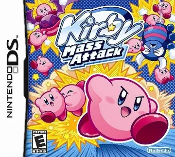 Kirby Mass Attack (USA) (En,Fr,Es) box cover front